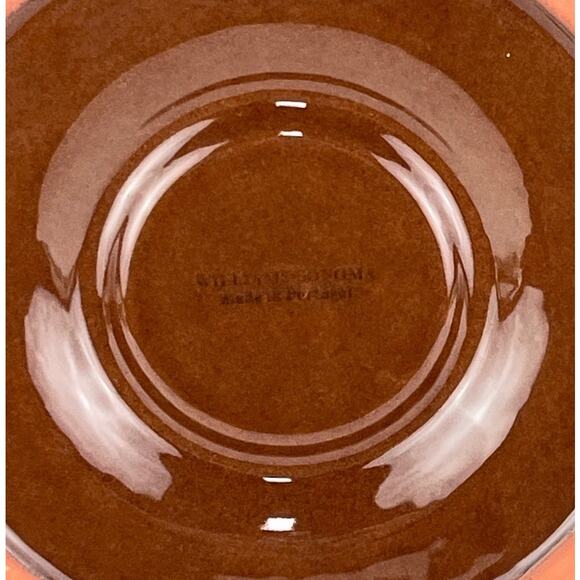 Williams Sonoma Terracotta Olive Serving Bowl Small Dip and Chip Tray - Picture 5 of 6